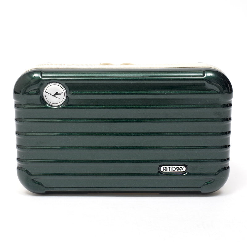 【新品】リモワ RIMOWA ルフトハンザ航空　ファーストクラス　アメニティー ルフトハンザ航空限定 アメニティケース 在庫商品 ダークグリーン