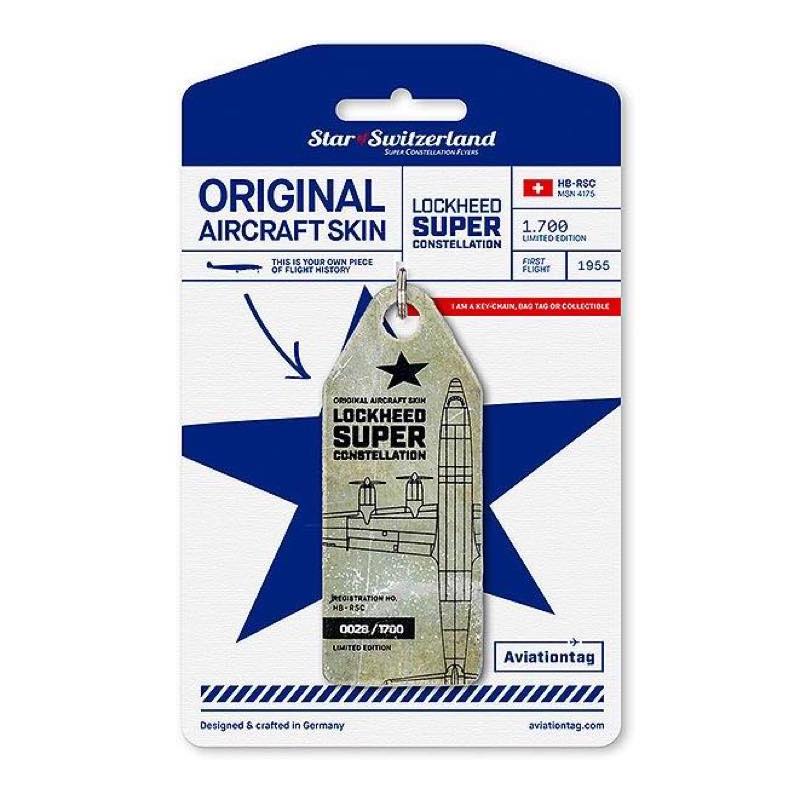 元米空軍 Aviationtag L-1049 史上唯一の異形 Super Constellation L-1049 フライトタグ – リモワ(RIMOWA)専門通販