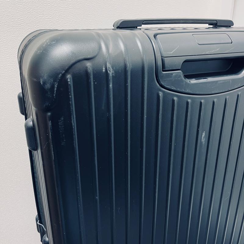 リモワ エッセンシャル 832.73 チェックインL 85L 中古美品 マットブラック