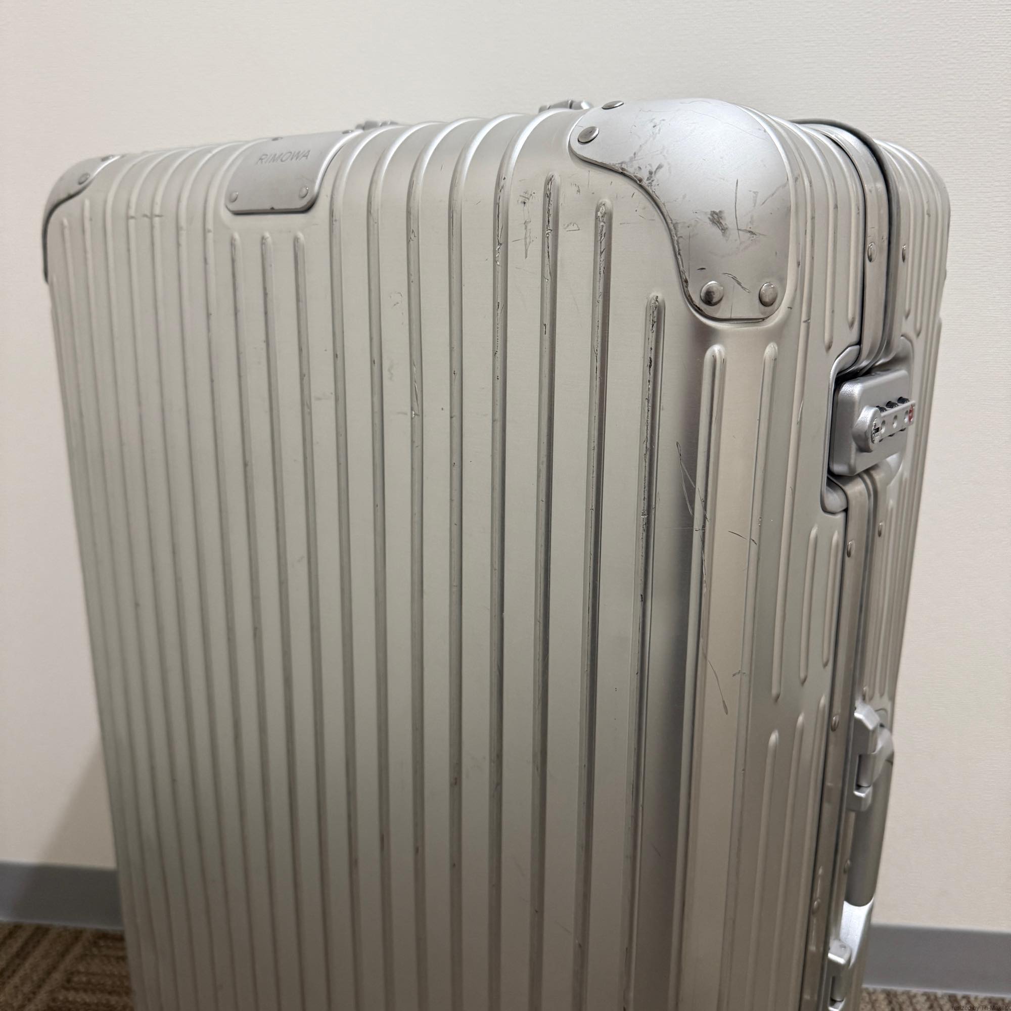 リモワ オリジナル チェックインL 925.73.00.4-2 シルバー 中古商品 86リットル 4輪