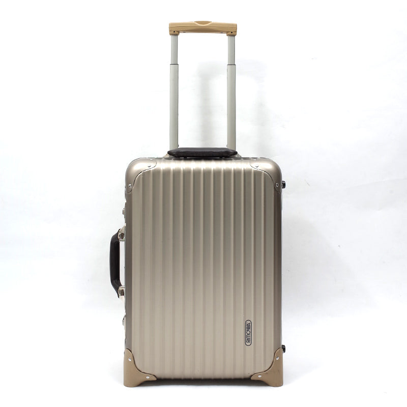 RIMOWA トパーズプレミアム 944.52 2輪 アルミ キャリーケース リモワ トパーズプレミアム 944.52-2 中古美品 32リットル 2輪
