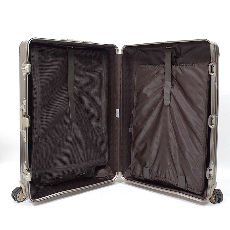 リモワ トパーズ チタニウム 中古商品 945.77-2 98リットル 4輪