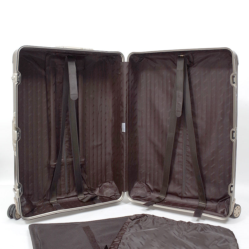 リモワ トパーズ チタニウム 中古商品 945.77-2 98リットル 4輪