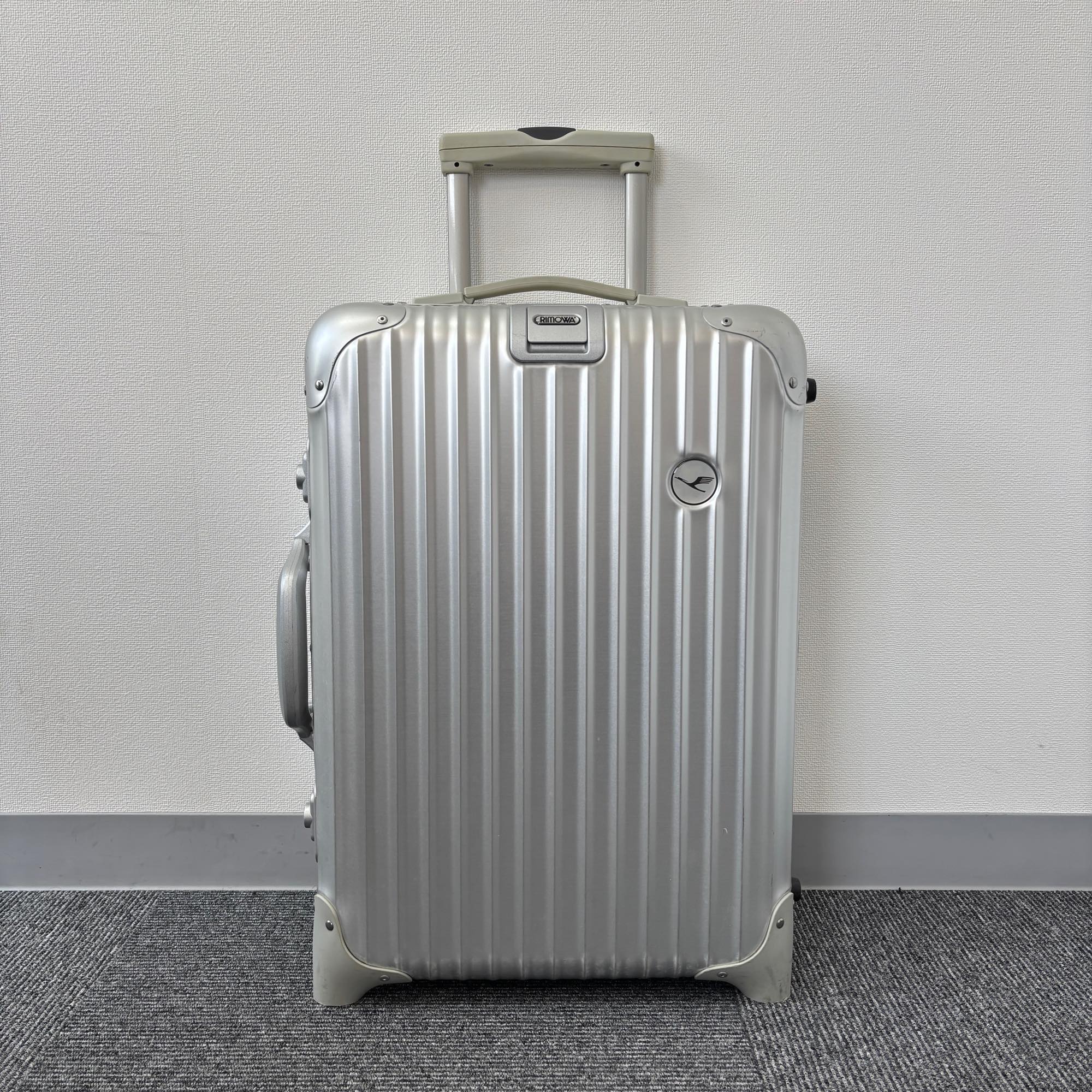 ルフトハンザ リモワ アルミニウム 919.52-3 中古美品 32リットル 2輪