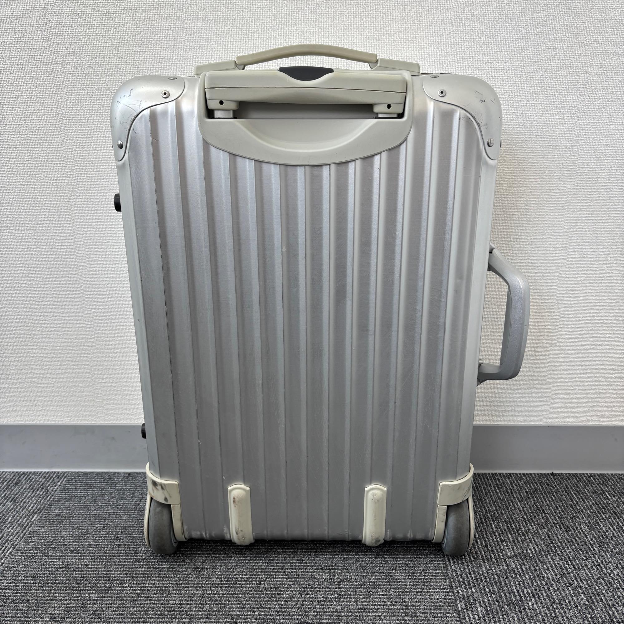 ルフトハンザ リモワ アルミニウム 919.52-3 中古美品 32リットル 2輪