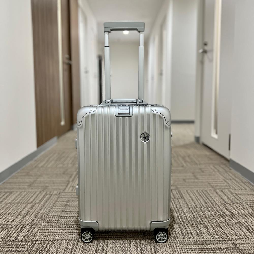 ルフトハンザ リモワ アルミニウム 921.90-4 中古美品 32リットル 4輪