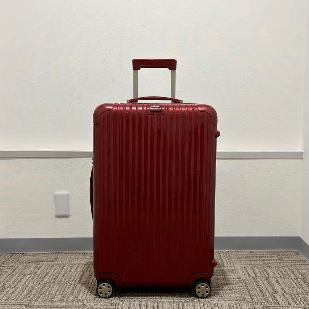 リモワ サルサ デラックス 830.70.53.4 中古商品 78リットル 4輪