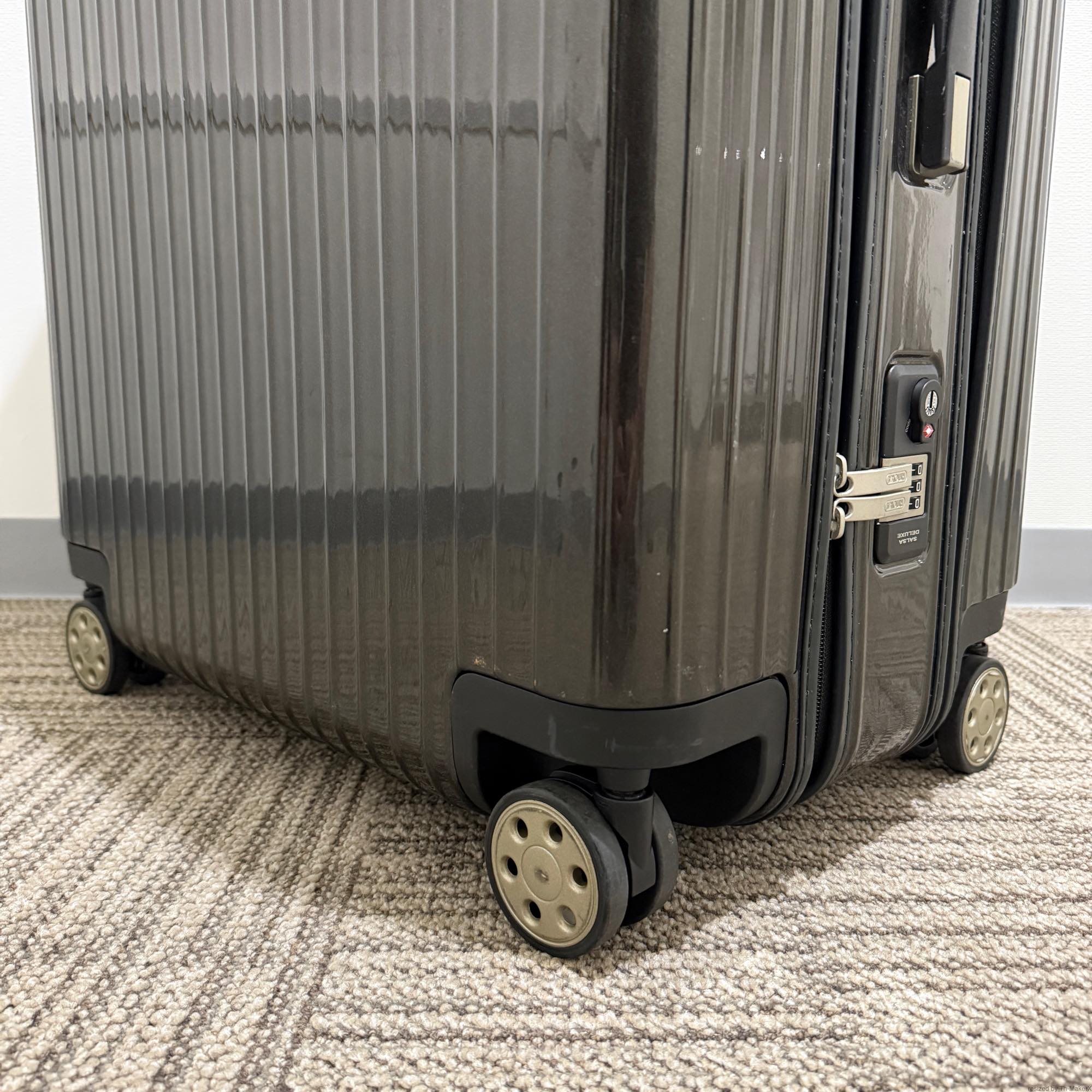 リモワ サルサデラックス 3Suiter 830.80.33.4 中古美品 128リットル 4輪