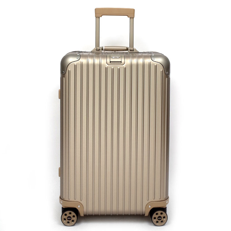 RIMOWA TOPAS （リモワ トパーズ）63L 4輪 公式トラベルタグ付き リモワ トパーズ チタニウム 電子タグ 924.63.03.5 67 リットル 4輪