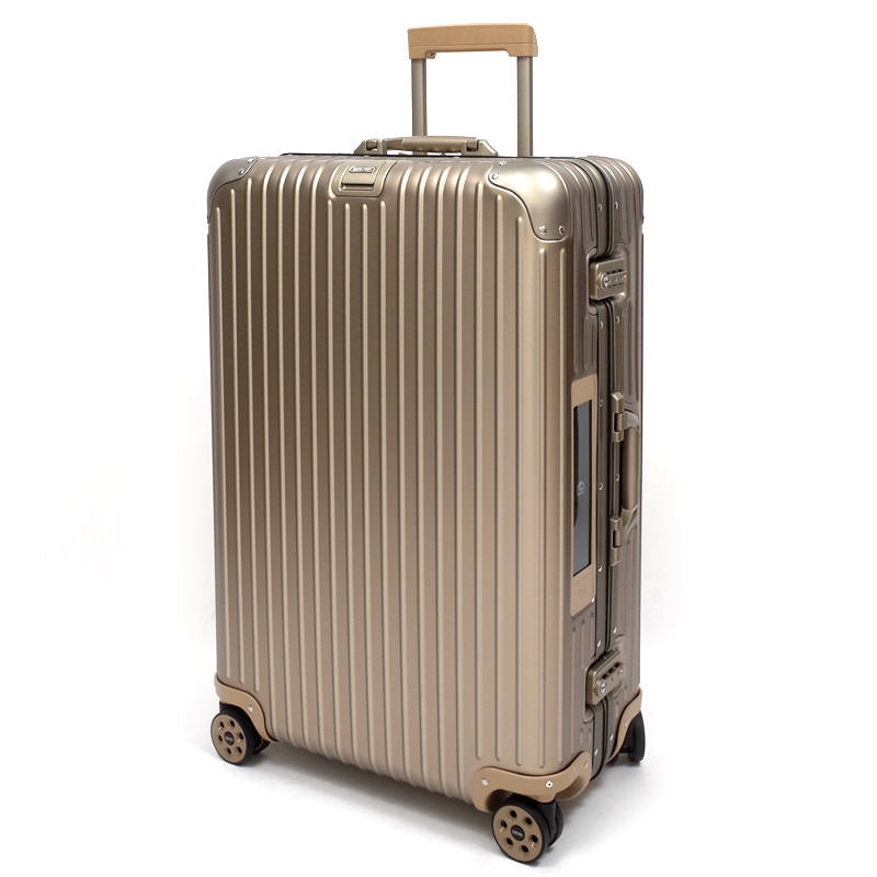 【Bankrobber09 】❤️ RIMOWA トパーズ電子タグ付き リモワ トパーズ チタニウム 電子タグ 924.70.03.5 78 リットル 4輪