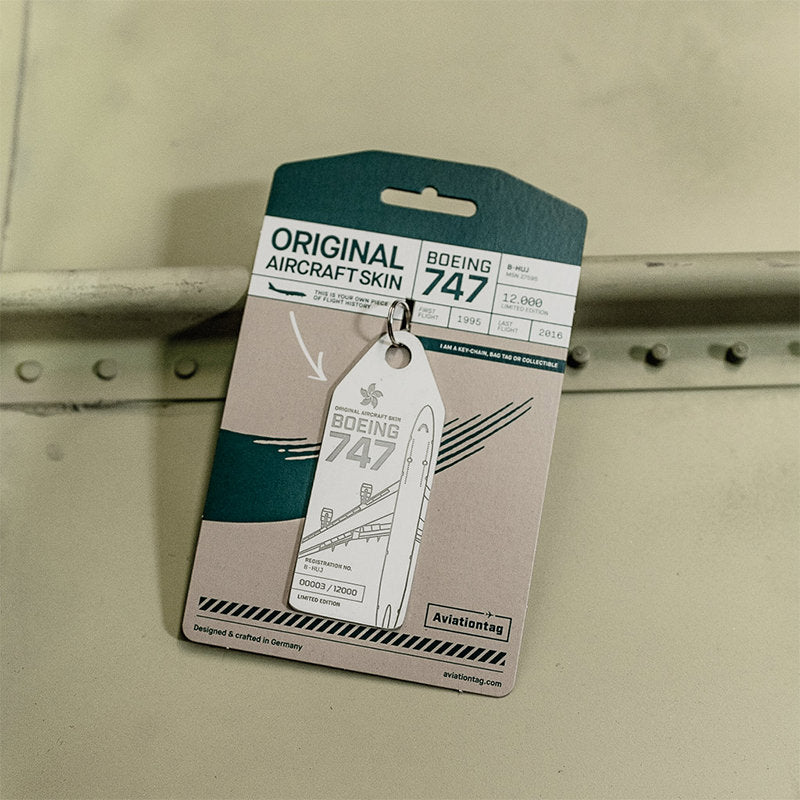 Boeing 747 フライトタグ