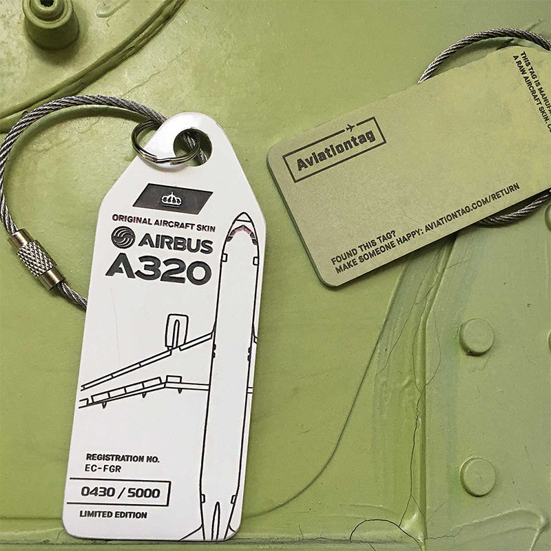 AIRBUS A320 フライトタグ
