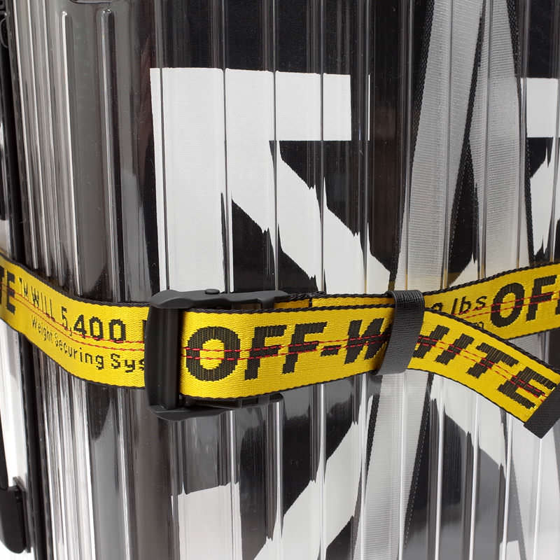リモワ×OFF-WHITE限定　在庫商品　36リットル　ブラック　4輪