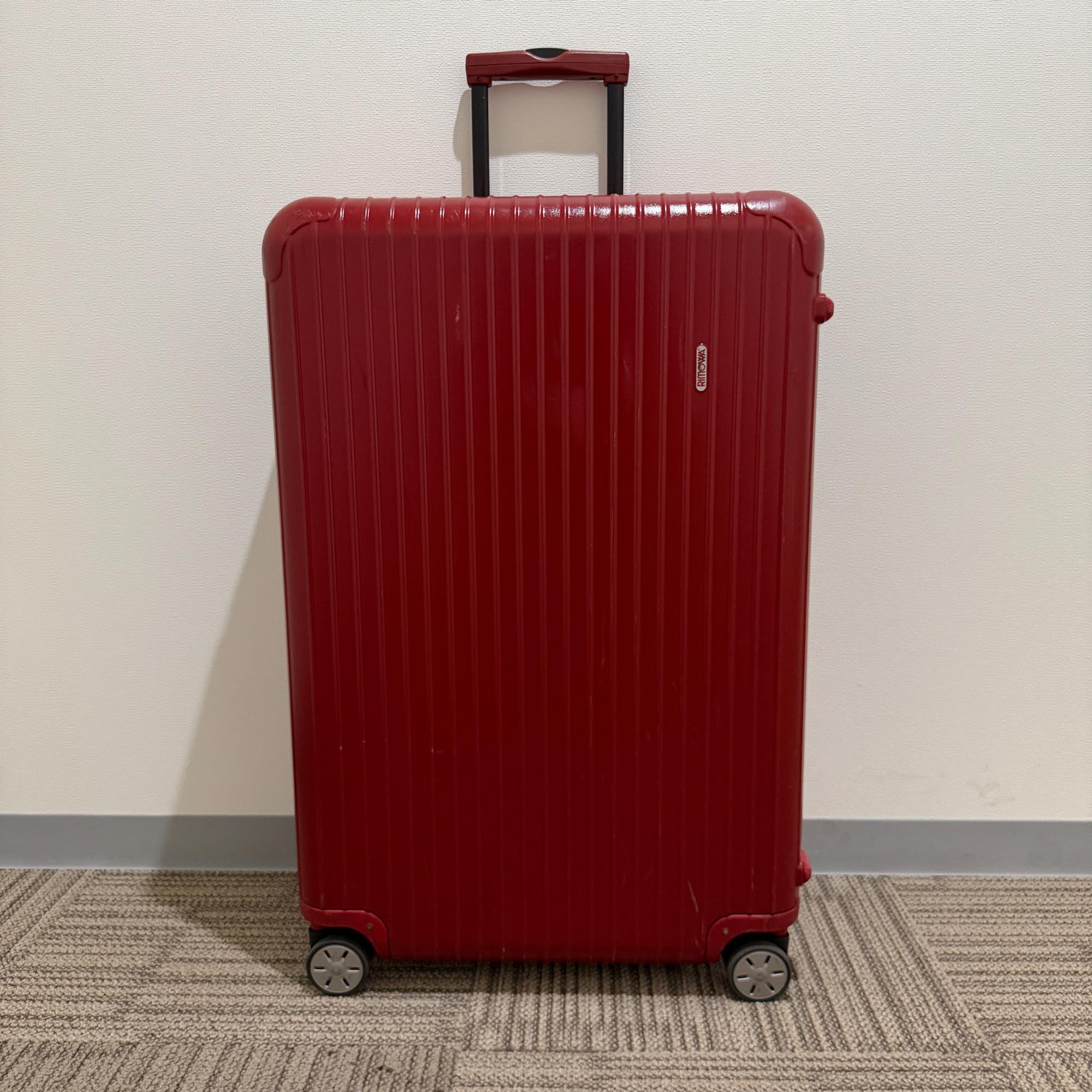 リモワ　エッセンシャル(サルサ)　875.77-10　104リットル　中古美品　4輪