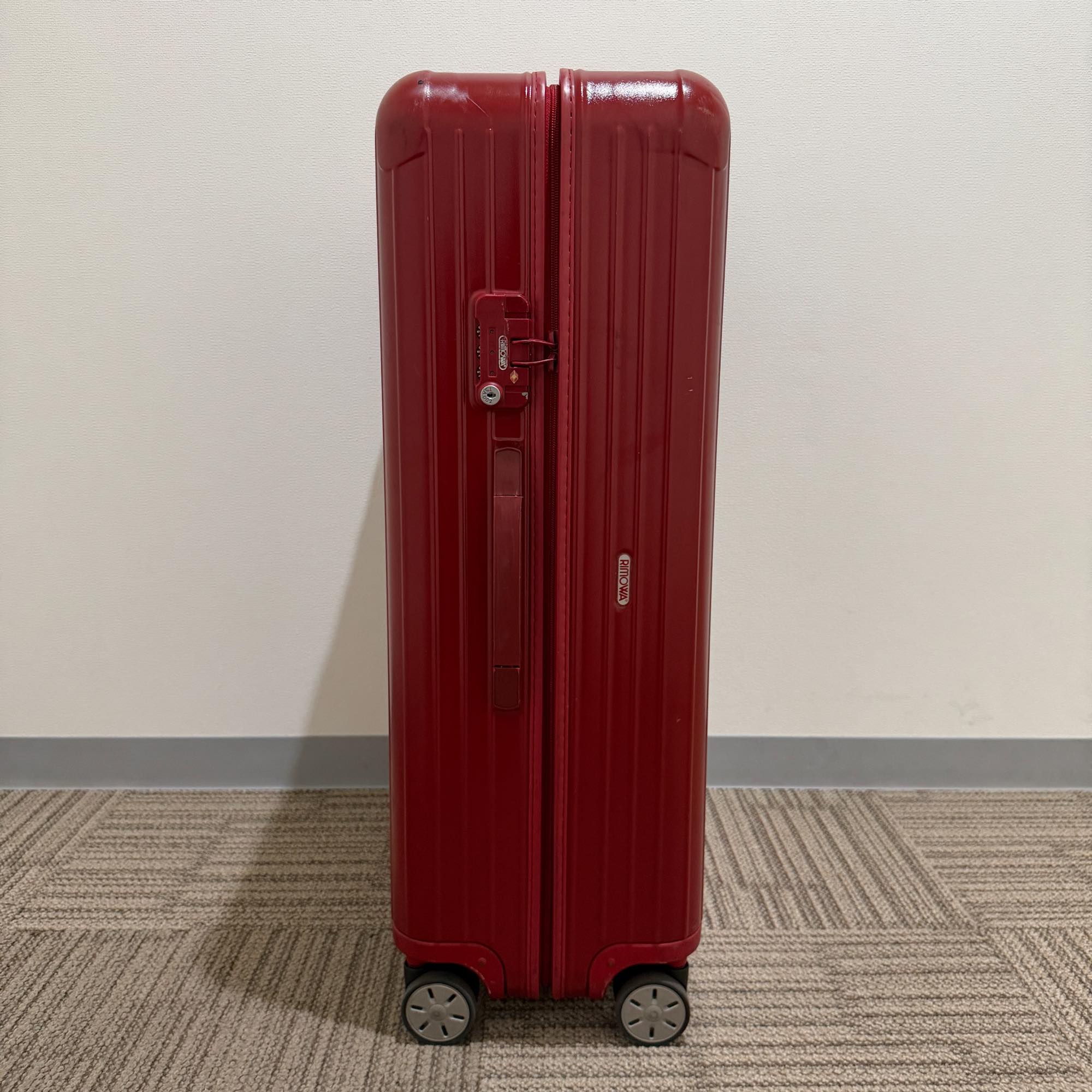 リモワ　エッセンシャル(サルサ)　875.77-10　104リットル　中古美品　4輪