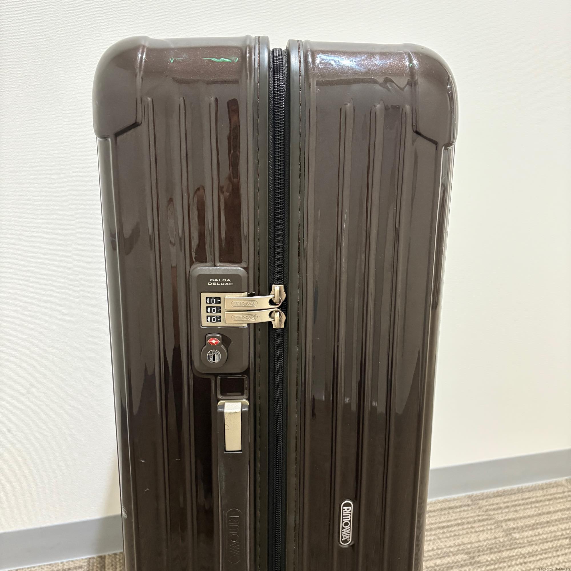 リモワ　サルサデラックス　872.77-3　中古美品　104リットル　4輪