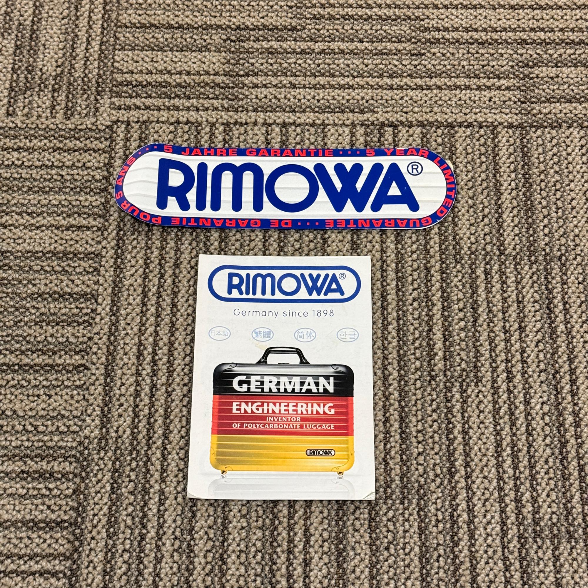 リモワ　サルサ　中古美品　857.52-5　35リットル　2輪