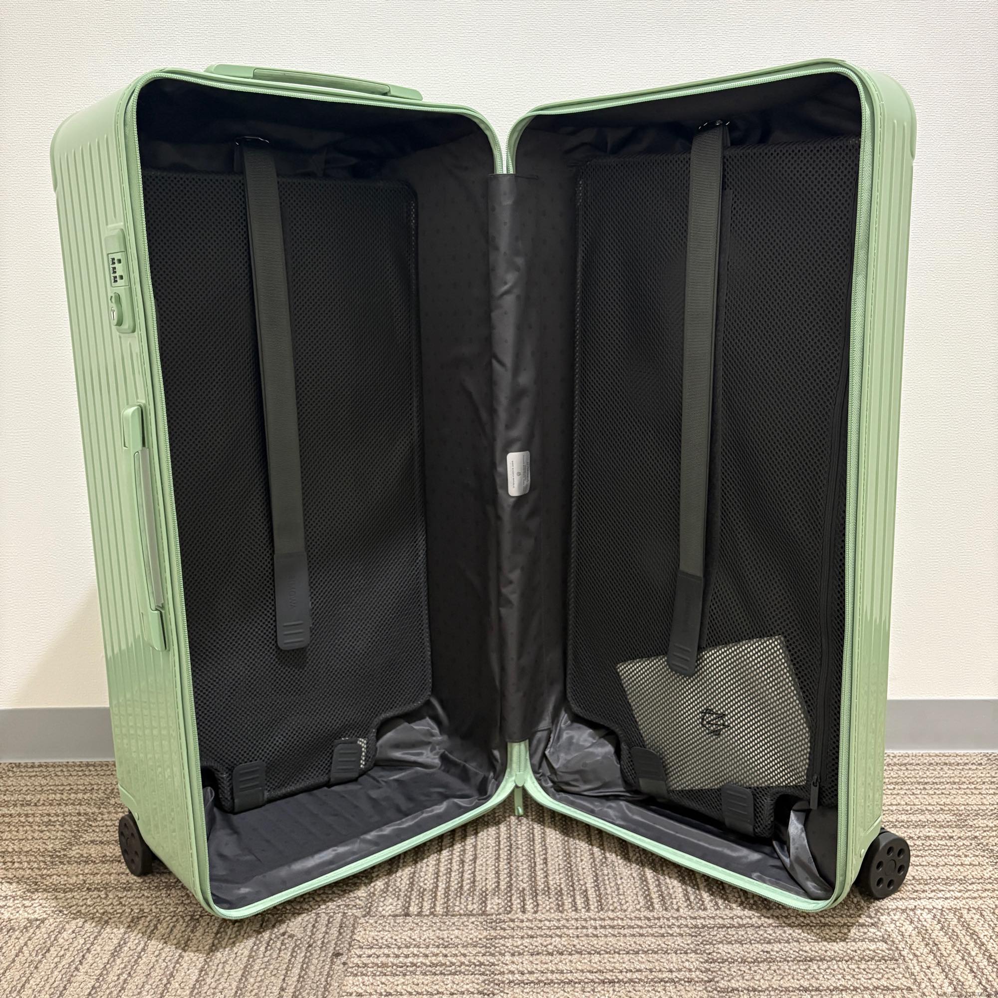 リモワ　エッセンシャル　832.80.94.4　バンブーグリーン　トランクプラス　中古美品　101L