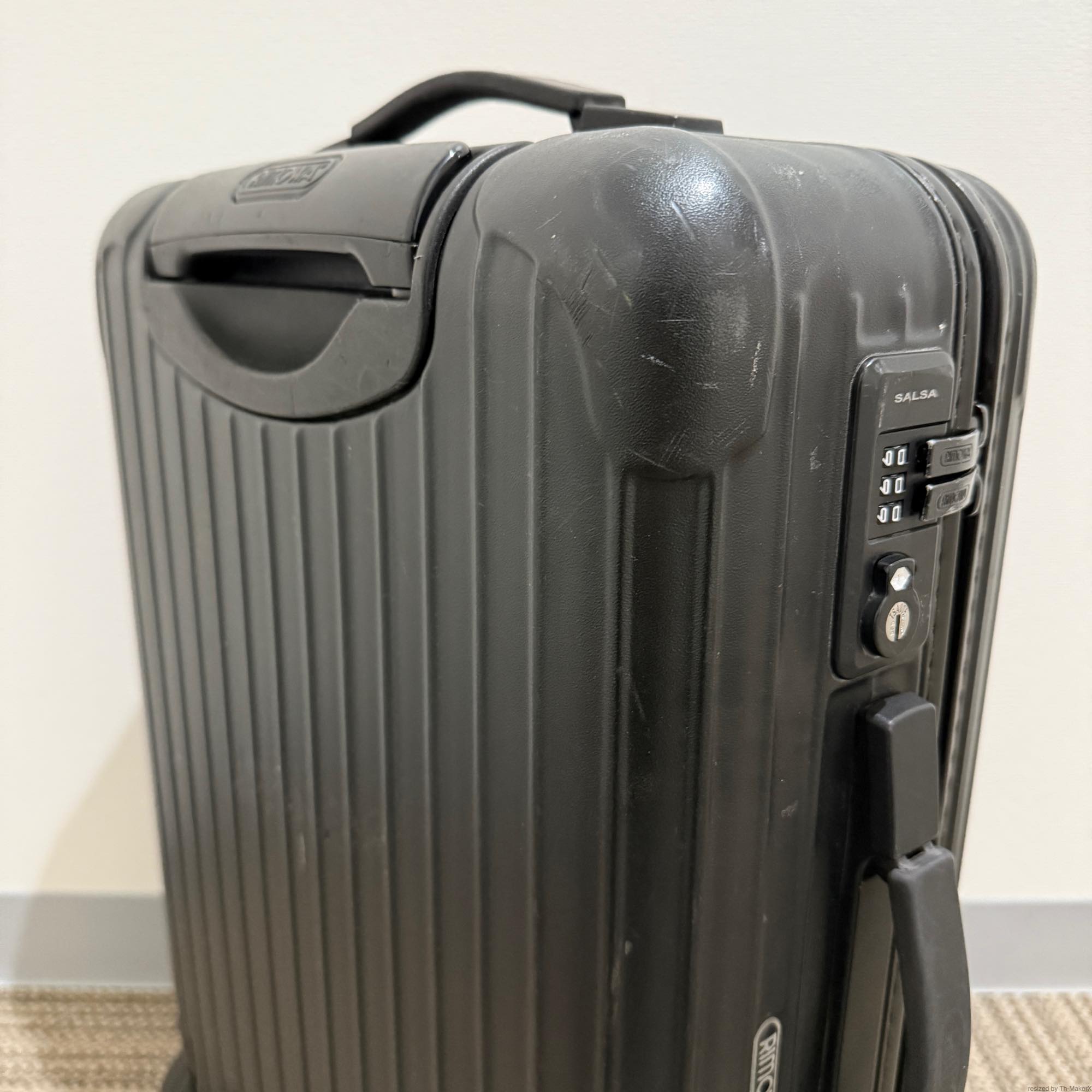リモワ　サルサ　833.52　中古商品　マットブラック　32リットル　2輪