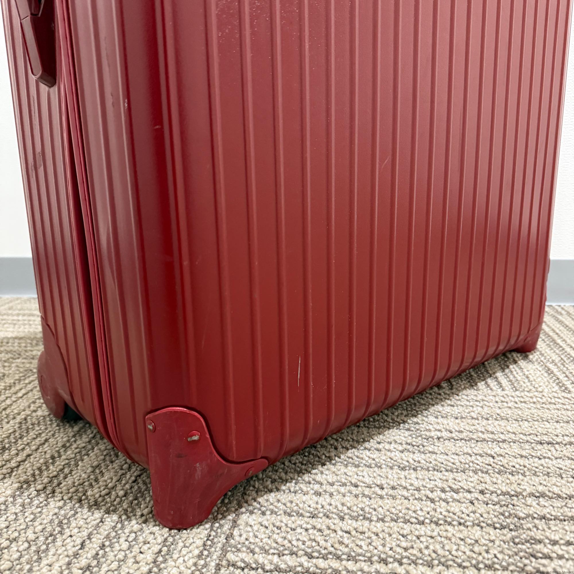 【大容量】RIMOWA スーツケース キャリー 2輪 855.77 赤 104L リモワ サルサ 855.77 104リットル 中古美品 2輪 – リモワ(RIMOWA)専門