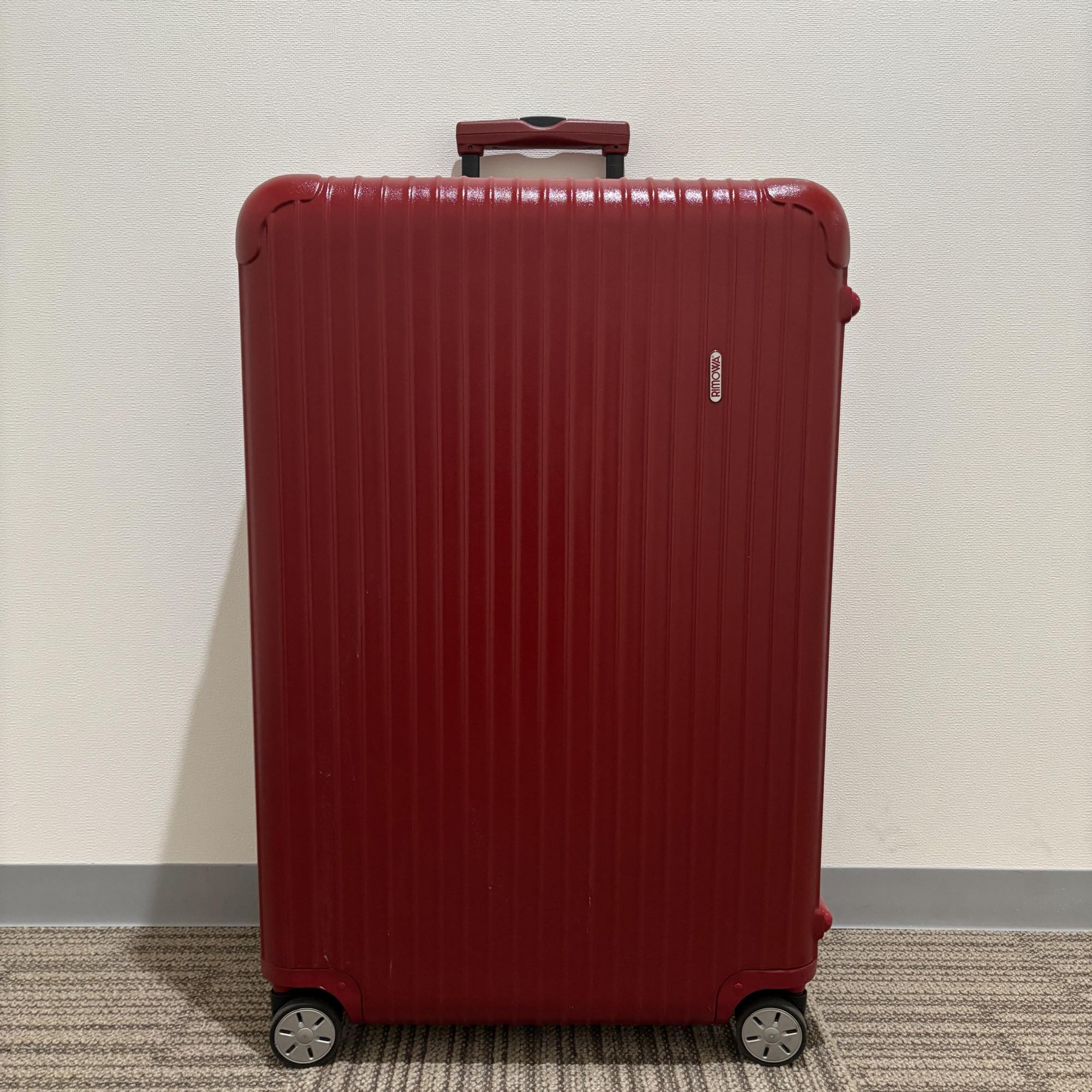 リモワ　エッセンシャル(サルサ)　875.77-9　104リットル　中古美品　4輪
