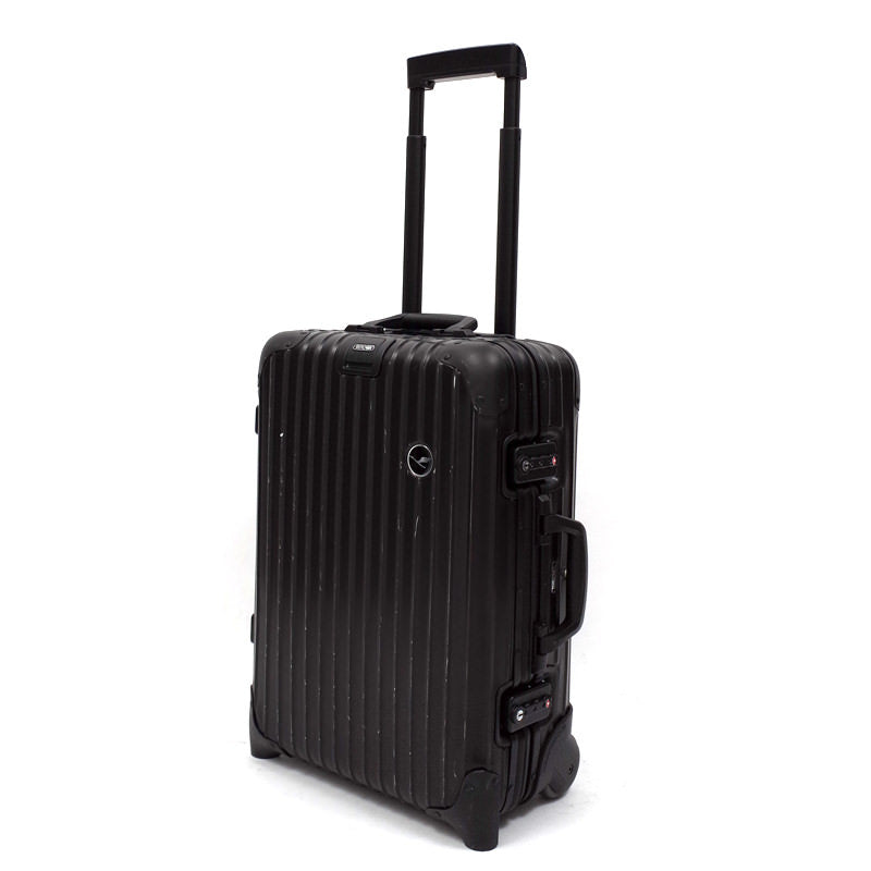 廃盤 美品 RIMOWA ルフトハンザ 2輪 機内持ち込み可32L スーツケース ルフトハンザ リモワ アルミニウム 中古美品 921.90 84リットル 4輪