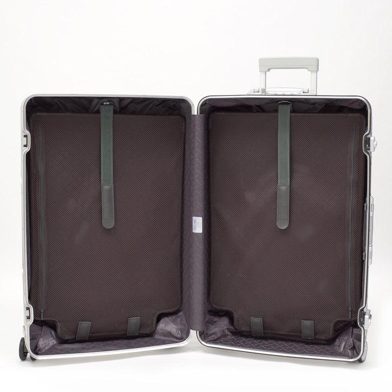 ルフトハンザ　リモワ　アルミニウム　中古美品　921.90　84リットル　4輪