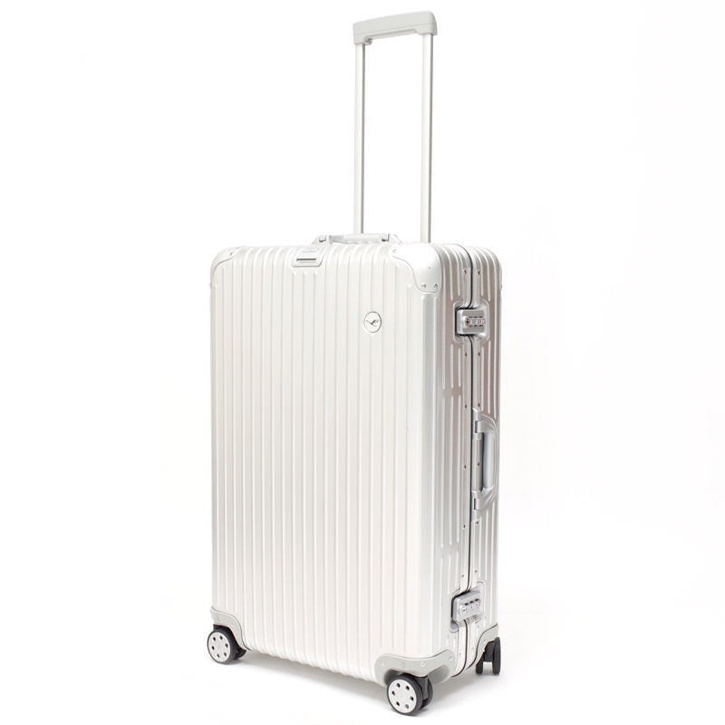 ルフトハンザ　リモワ　アルミニウム　中古美品　921.90　84リットル　4輪