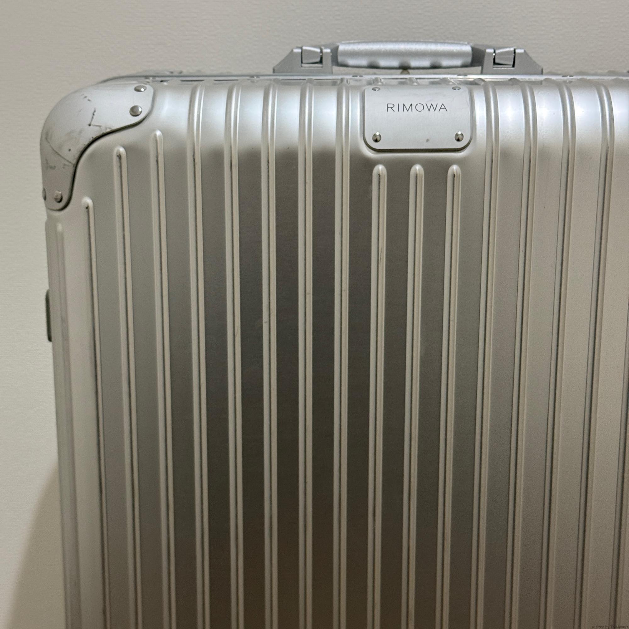 リモワ　オリジナル　チェックインL　925.73.00.4　シルバー　中古美品　86リットル　4輪