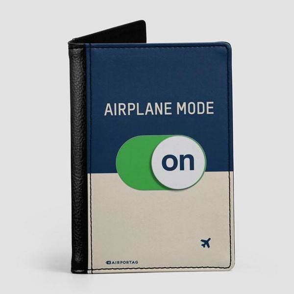 AIRPORTAG パスポートカバー Airplane Mode On