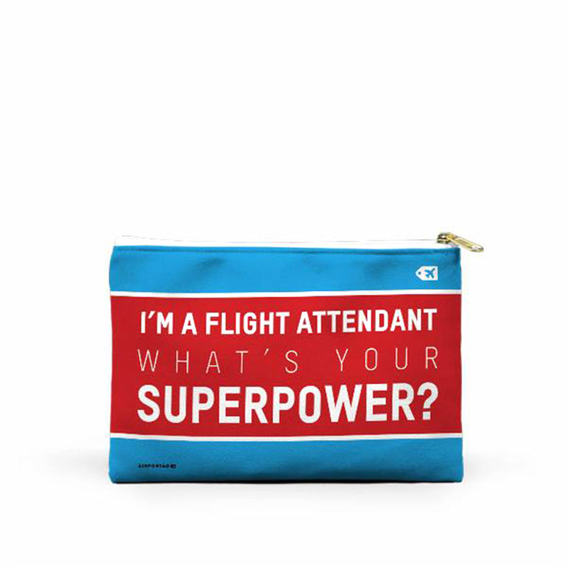AIRPORTAGトラベルポーチ I'm a flight attendant
