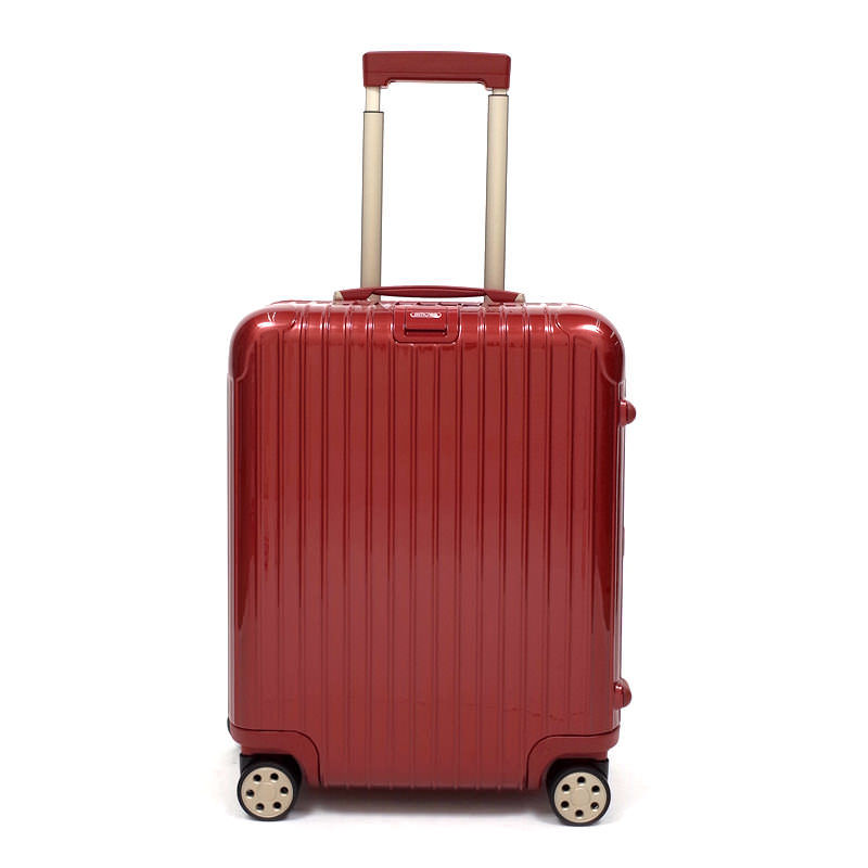 リモワスーツケースサルサデラックス37L赤4輪 - バッグ