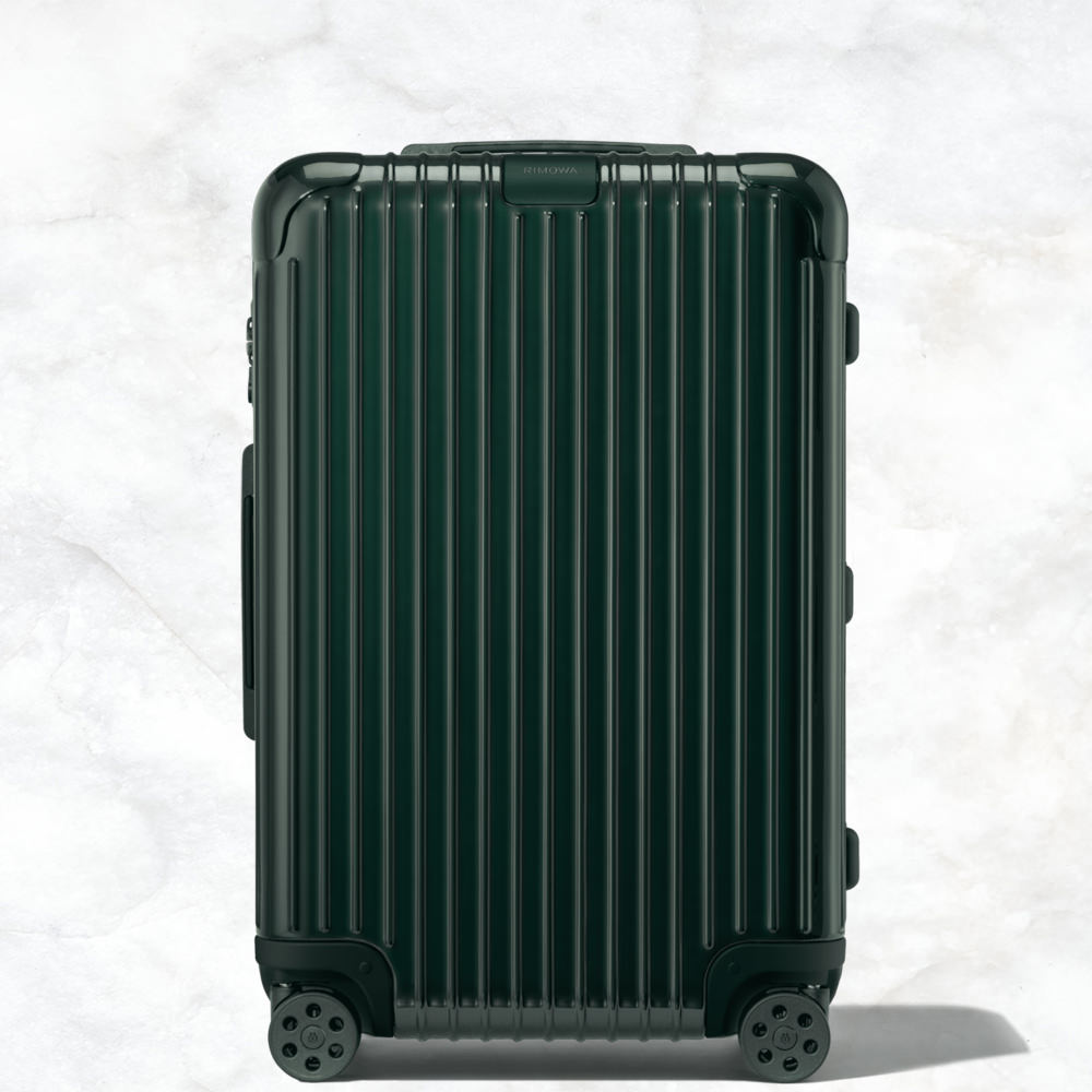 ゆずちゃんのスーツケース現行✨生涯保証 リモワ エッセンシャル チェックイン M スチールグロス 60L