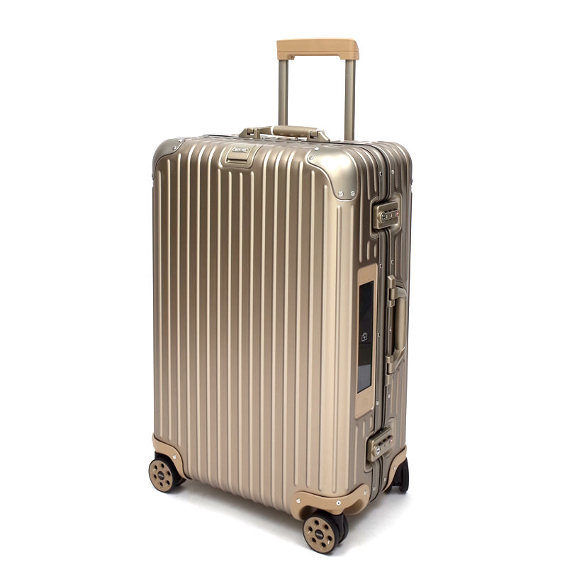 超美品の RIMOWA スーツケース チタンニウム トパーズ RIMOWA リモワ - スーツケース/キャリーバッグ - www