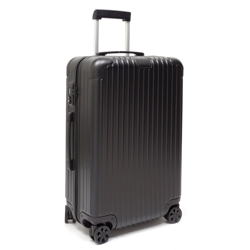 【美品】リモワ　サルサ　60L 2輪　マットブラック　TSA スーツケース