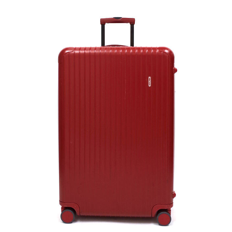 【美品】リモワ　サルサ　104L　赤　スーツケース